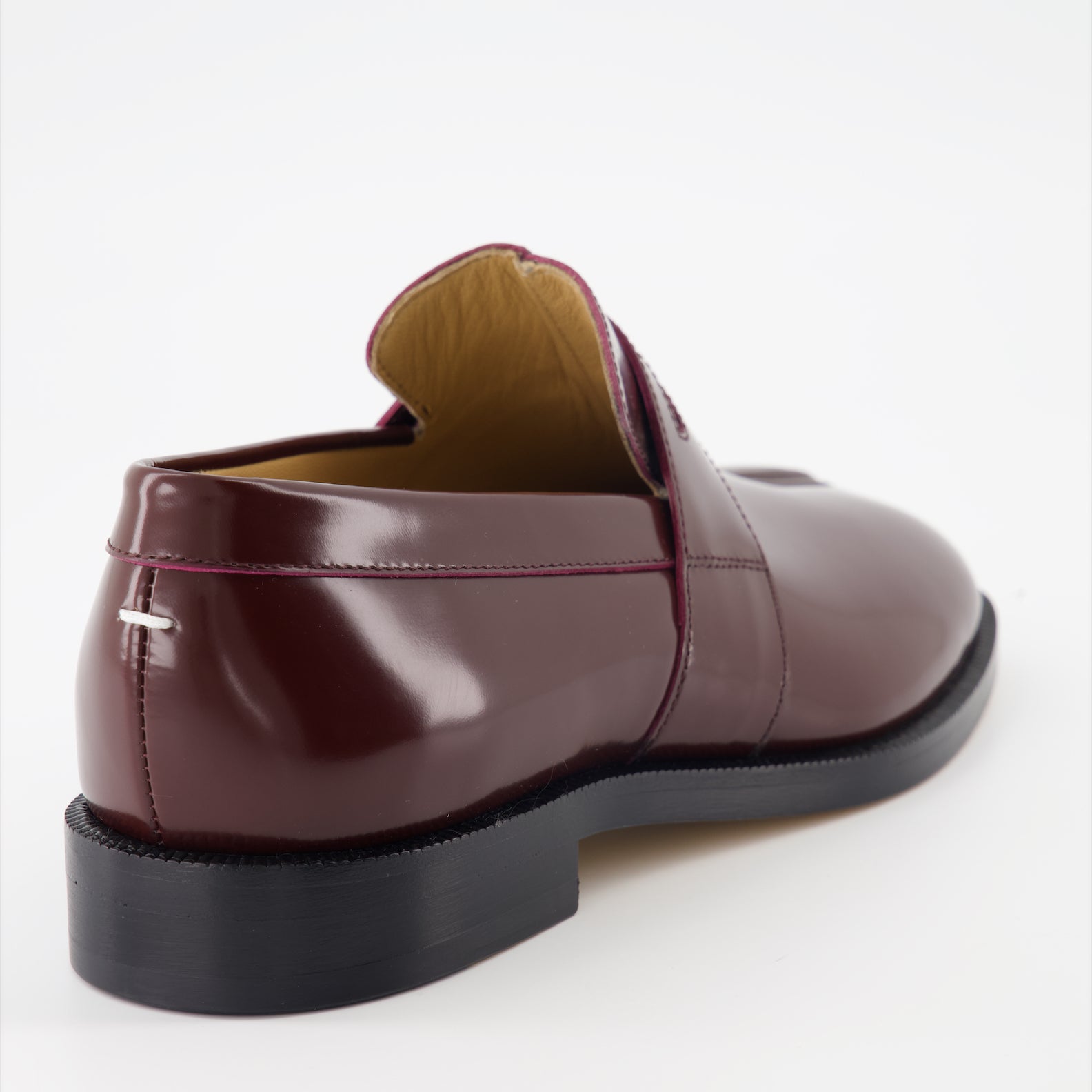 Loafers Tabi moccasins Maison Margiela Bordeaux Women