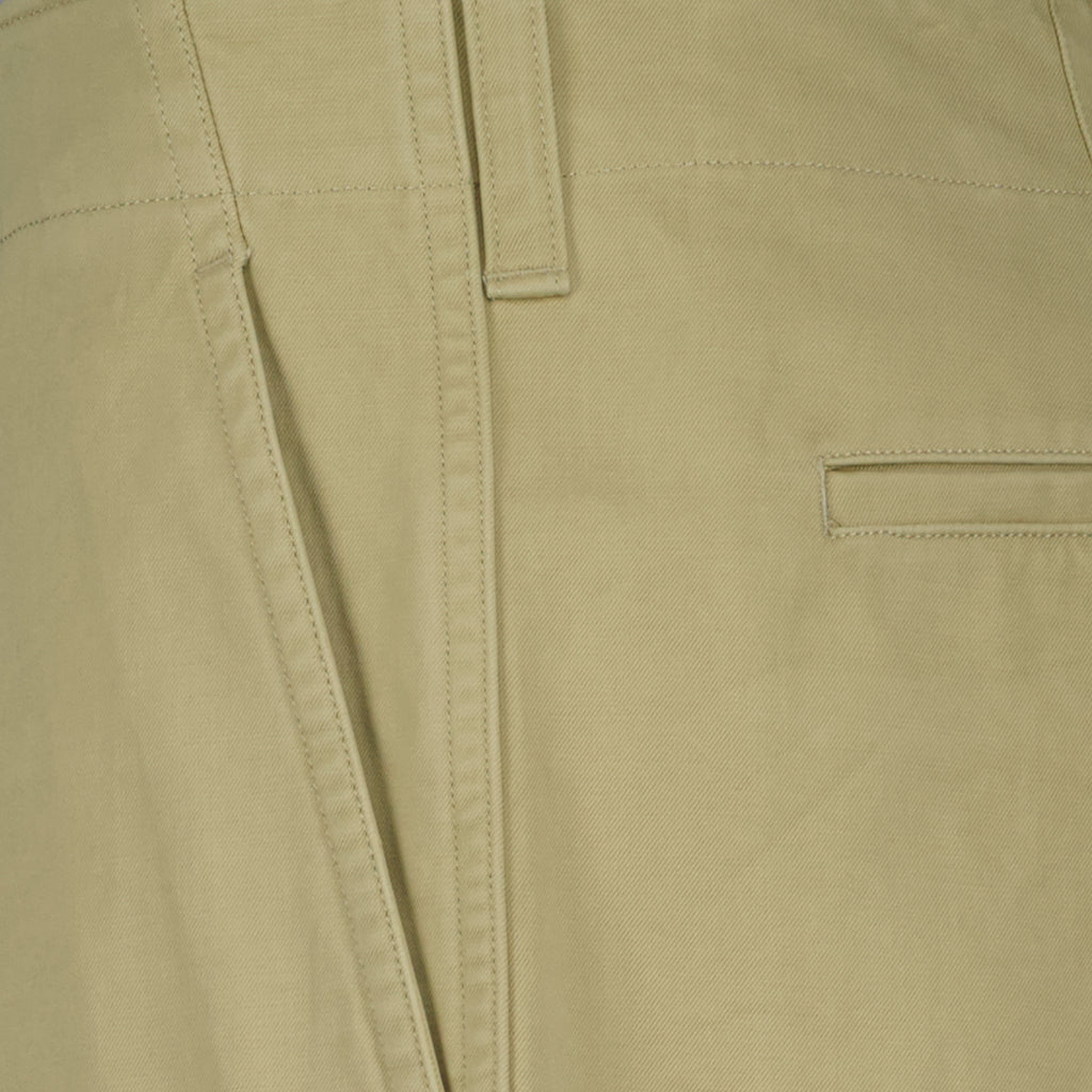 Pantalones Pantalones Rectos Burberry Caqui Homme