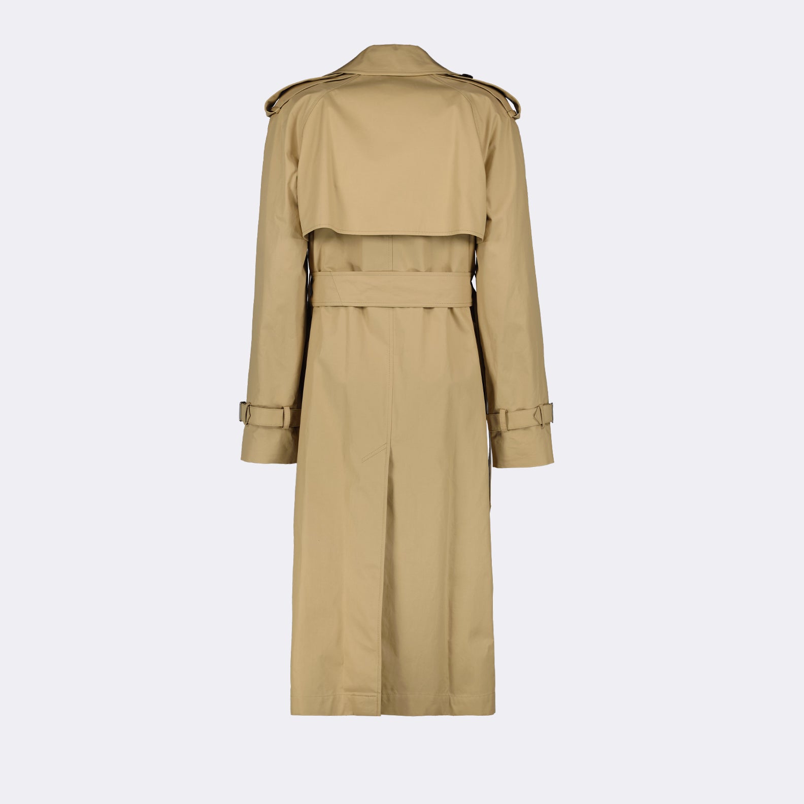 Abrigos Abrigo Trench Largo Burberry Beige Femme