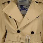 Abrigos Abrigo Trench Largo Burberry Beige Femme