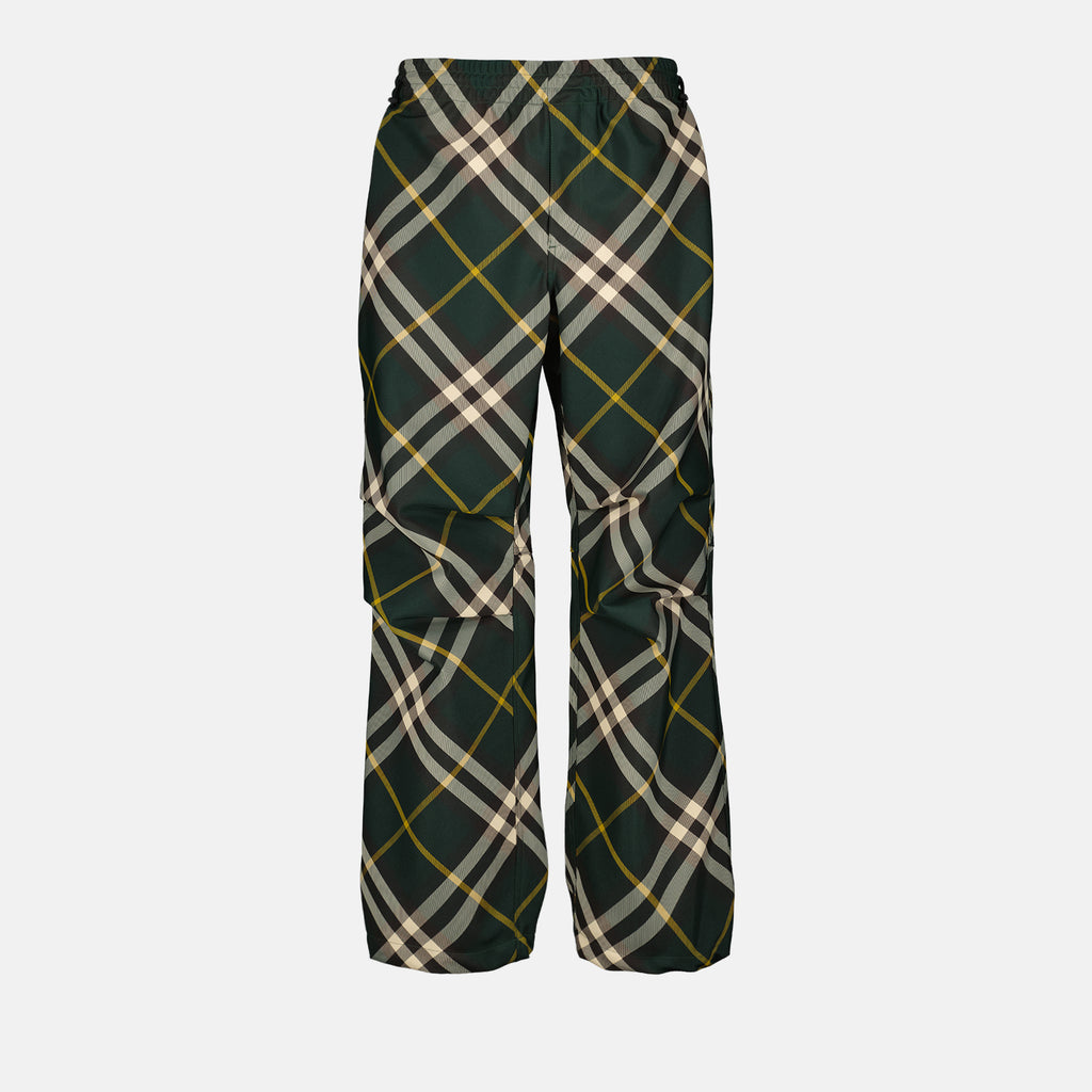 Pantalones Pantalones a rayas Burberry Verde Homme