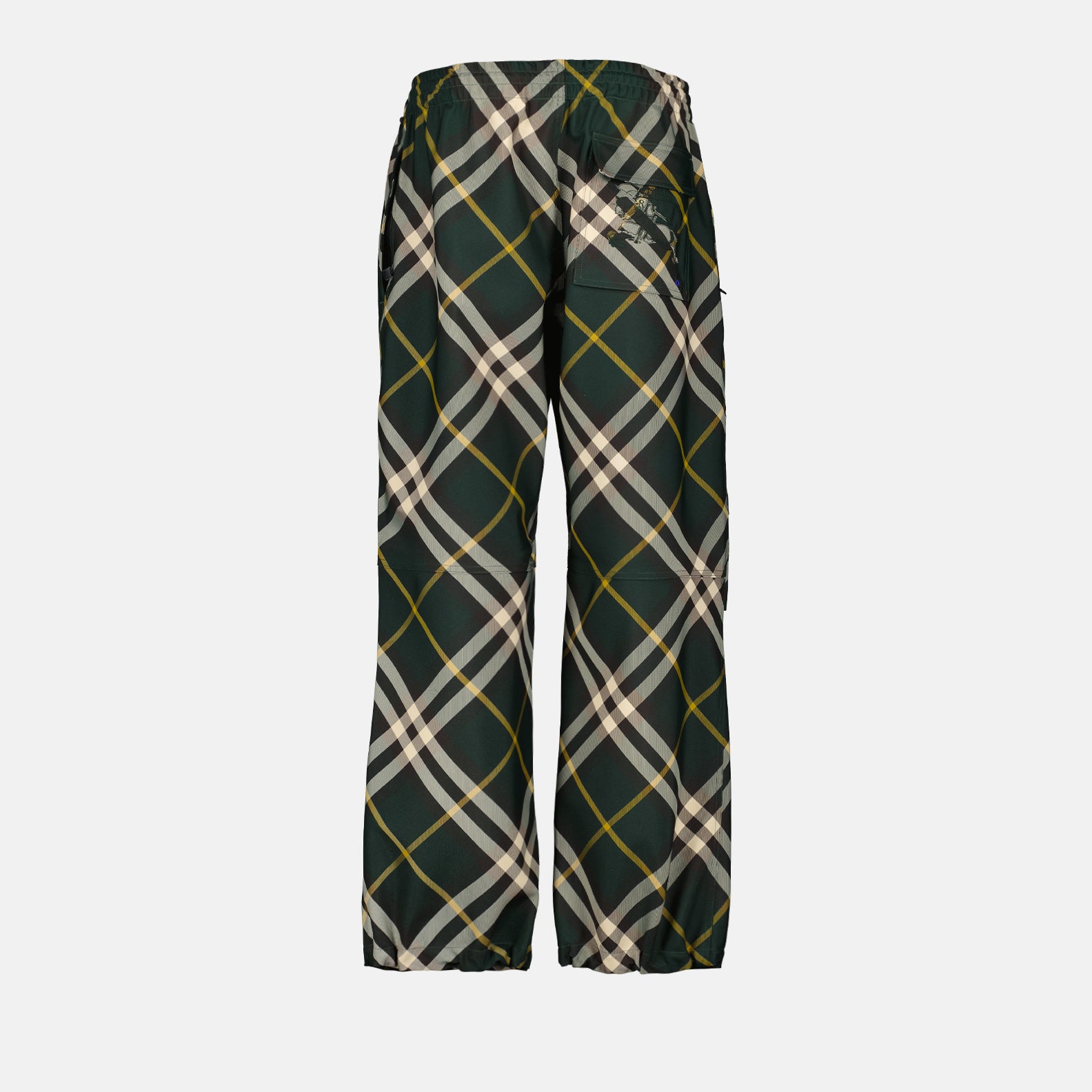 チノパンツ BURBERRY Check pants Green 8082034 Checked Pants by Burberry - Men – myCompañero