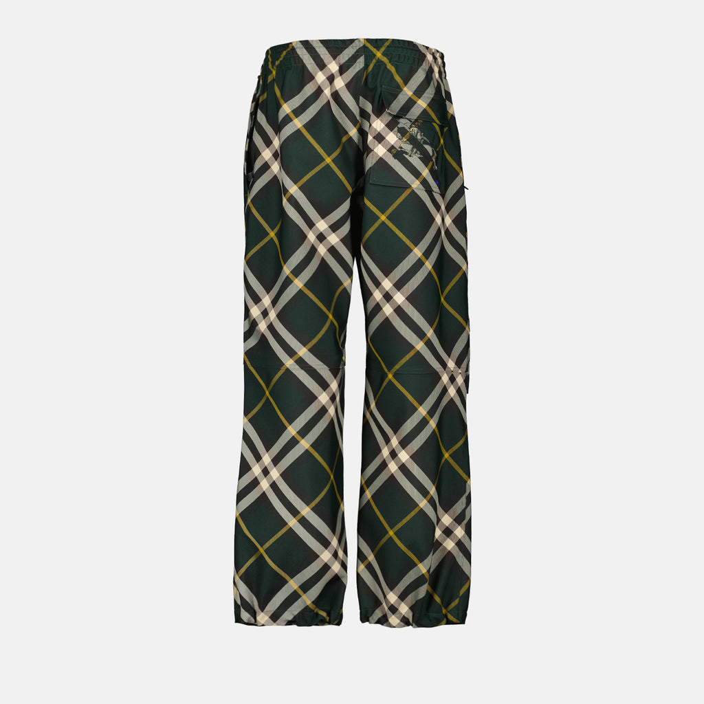 Pantalones Pantalones a rayas Burberry Verde Homme