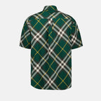 Shirts Plaid Shirt Burberry Green Man