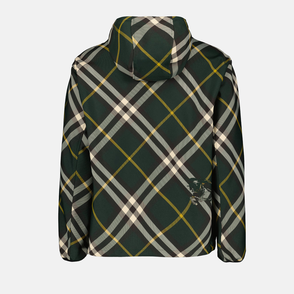 Vestes Coupe-vent à carreaux EKD Burberry Vert Homme