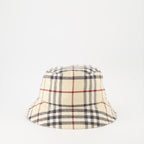Chapeaux, casquettes et bonnets Bob à carreaux Burberry Beige Unisexe