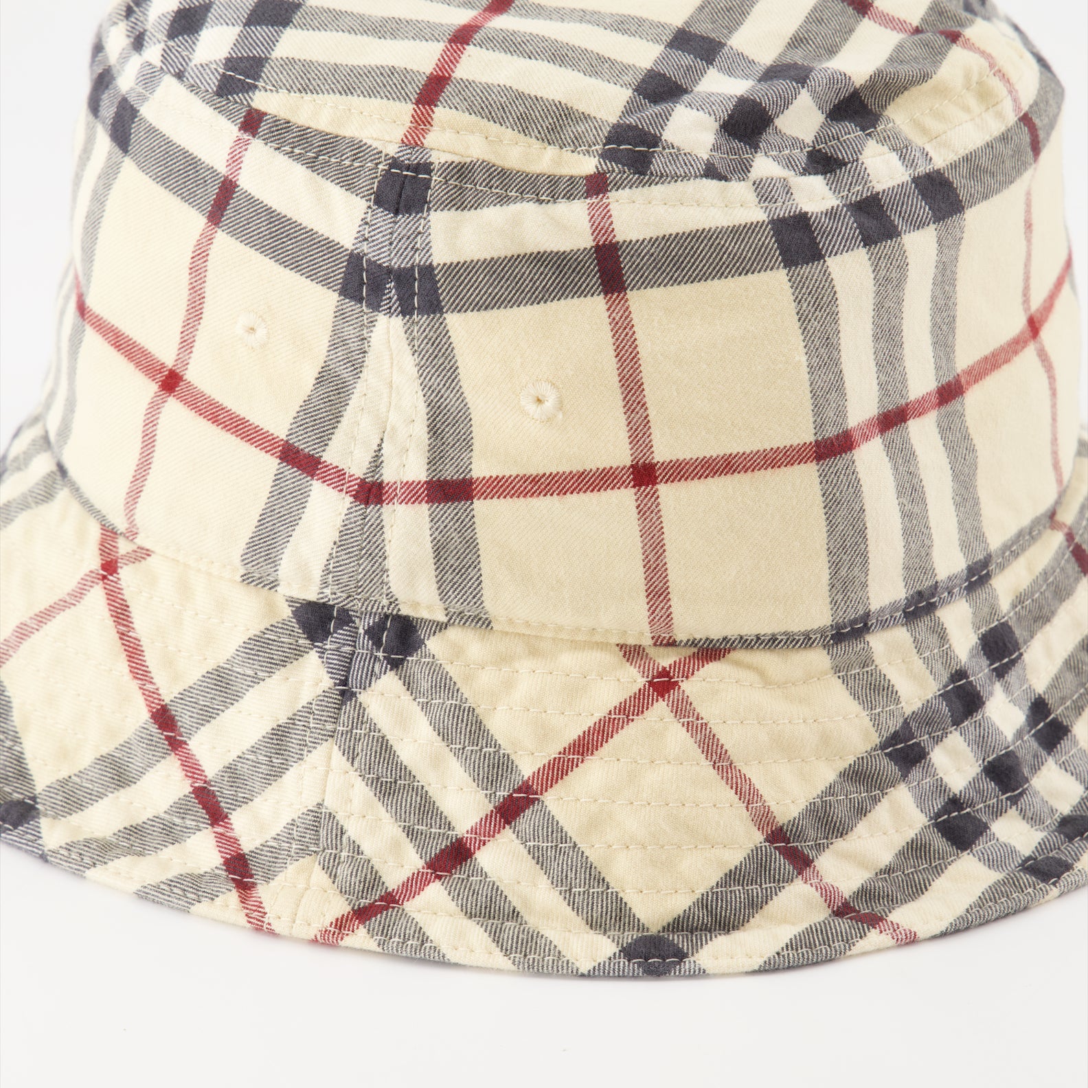 Chapeaux, casquettes et bonnets Bob à carreaux Burberry Beige Unisexe