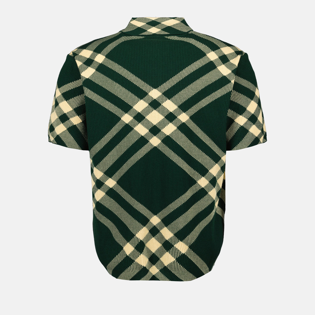 Polos Polo à carreaux Burberry Verde Homme
