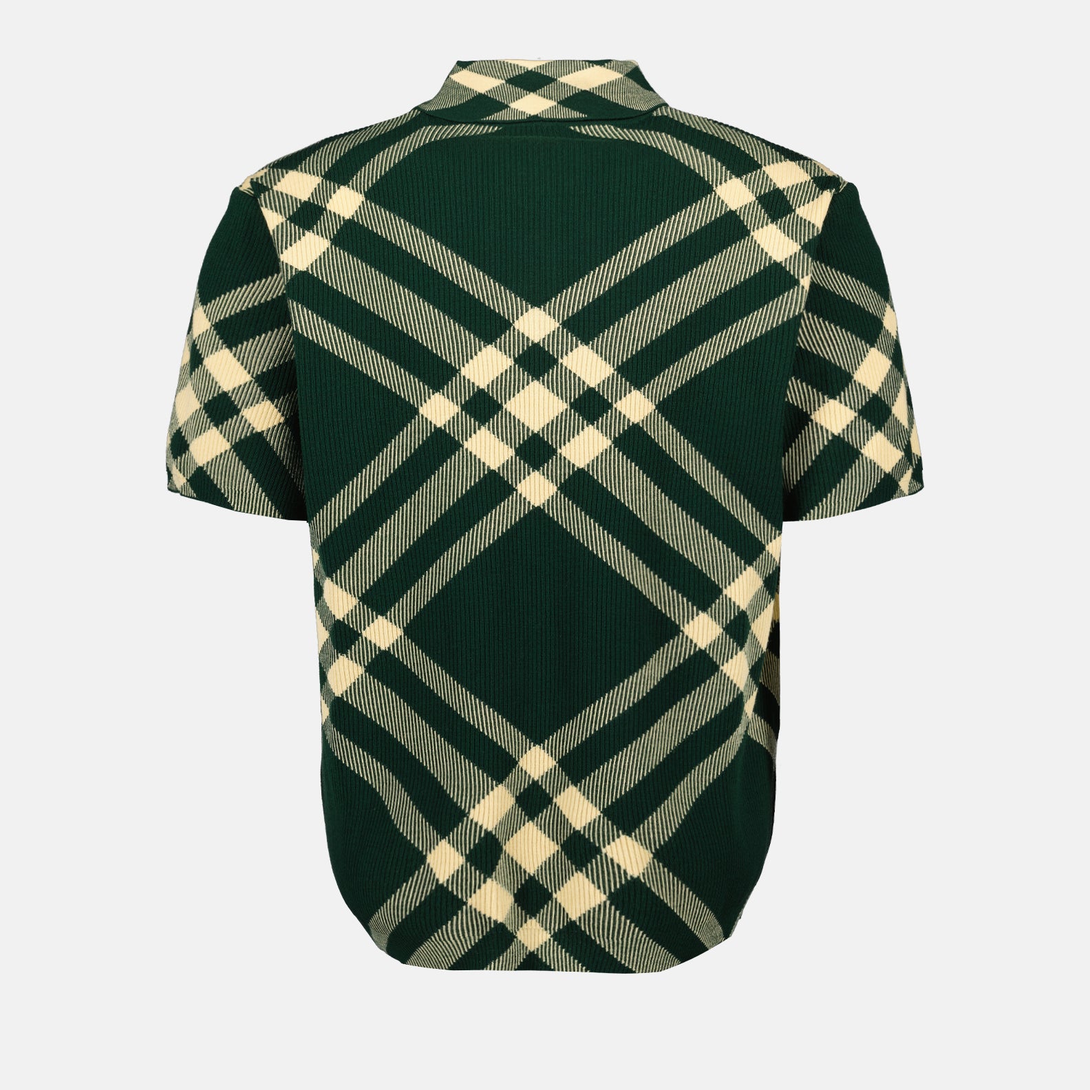 Polos Polo à carreaux Burberry Verde Homme