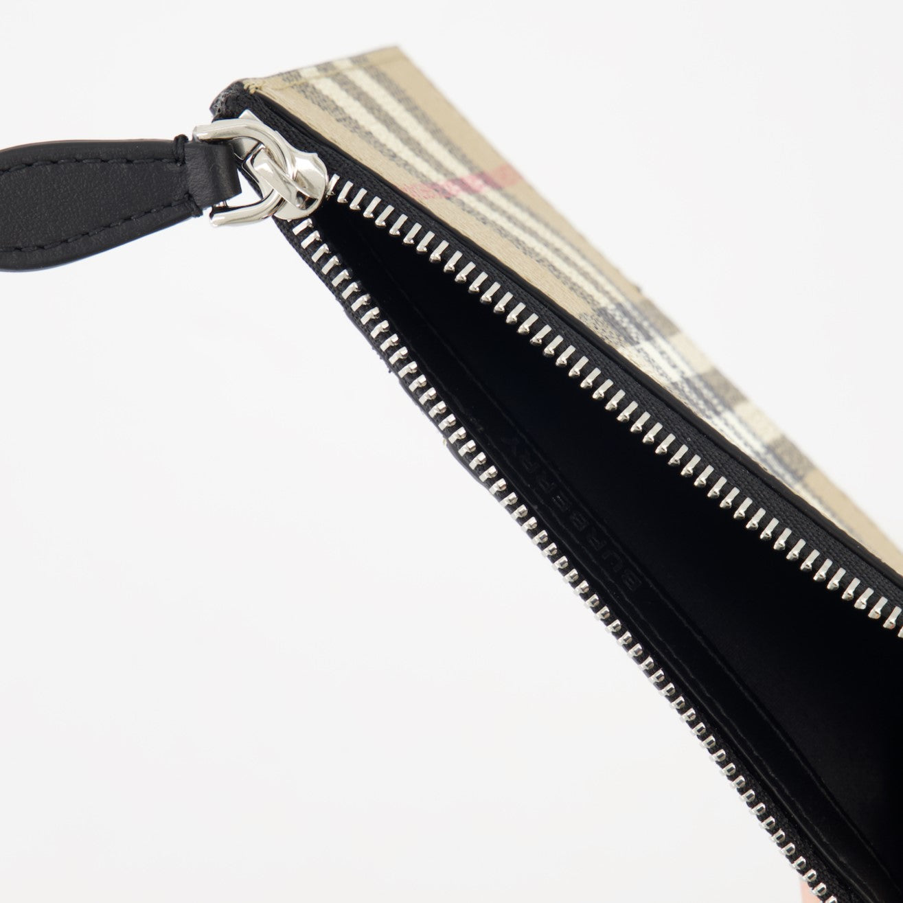 Piccola pelletteria Portafoglio a quadri Burberry Beige Homme