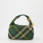 Borse a mano e a spalla Sac à main Mini Peg Burberry Verde Femme