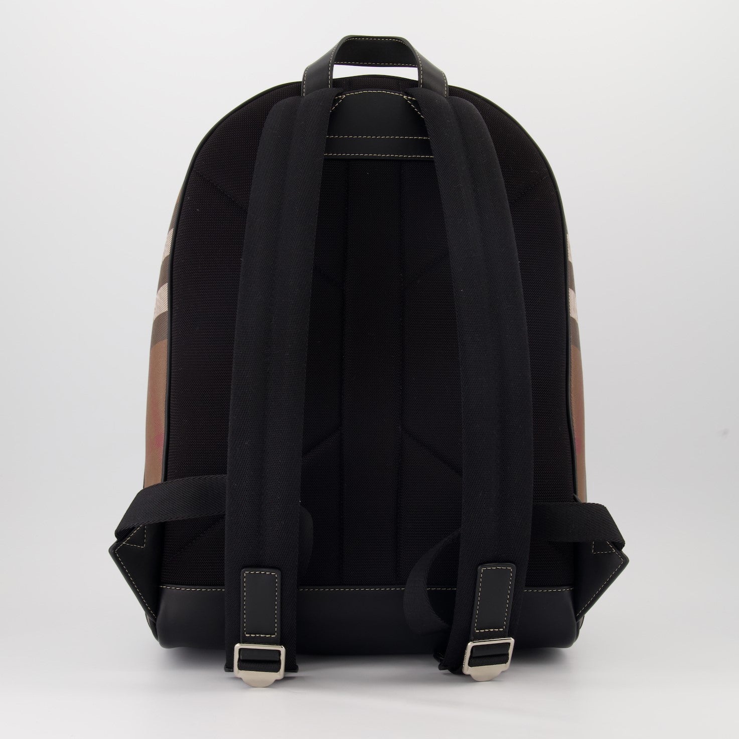 burberry leather backpacks Burberry Checked Backpack