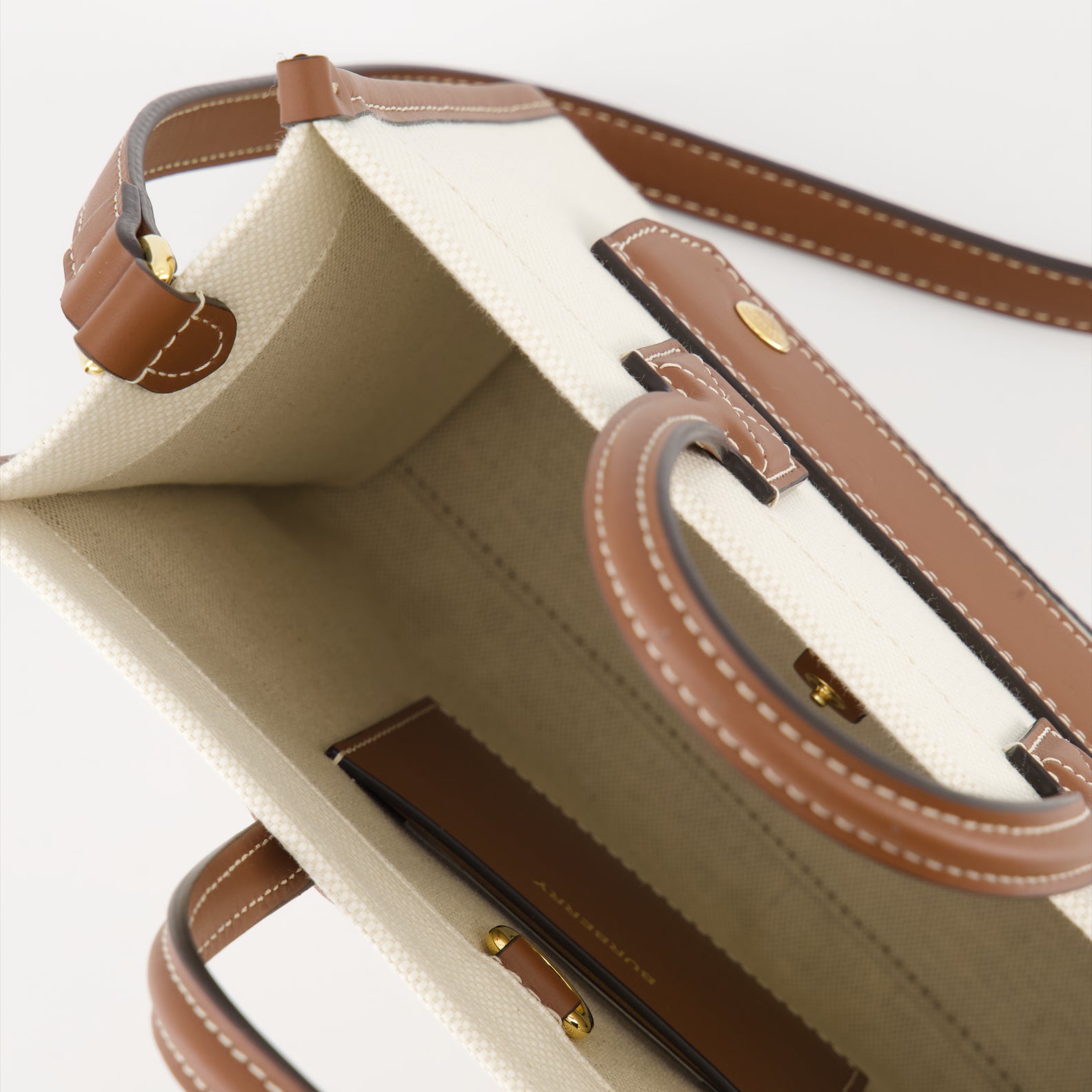 Bolsas tote Petit cabas Freya Burberry Bege Femme