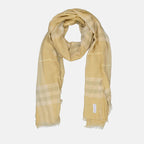 Sciarpe e guanti Sciarpa a quadri Burberry Beige Unisex