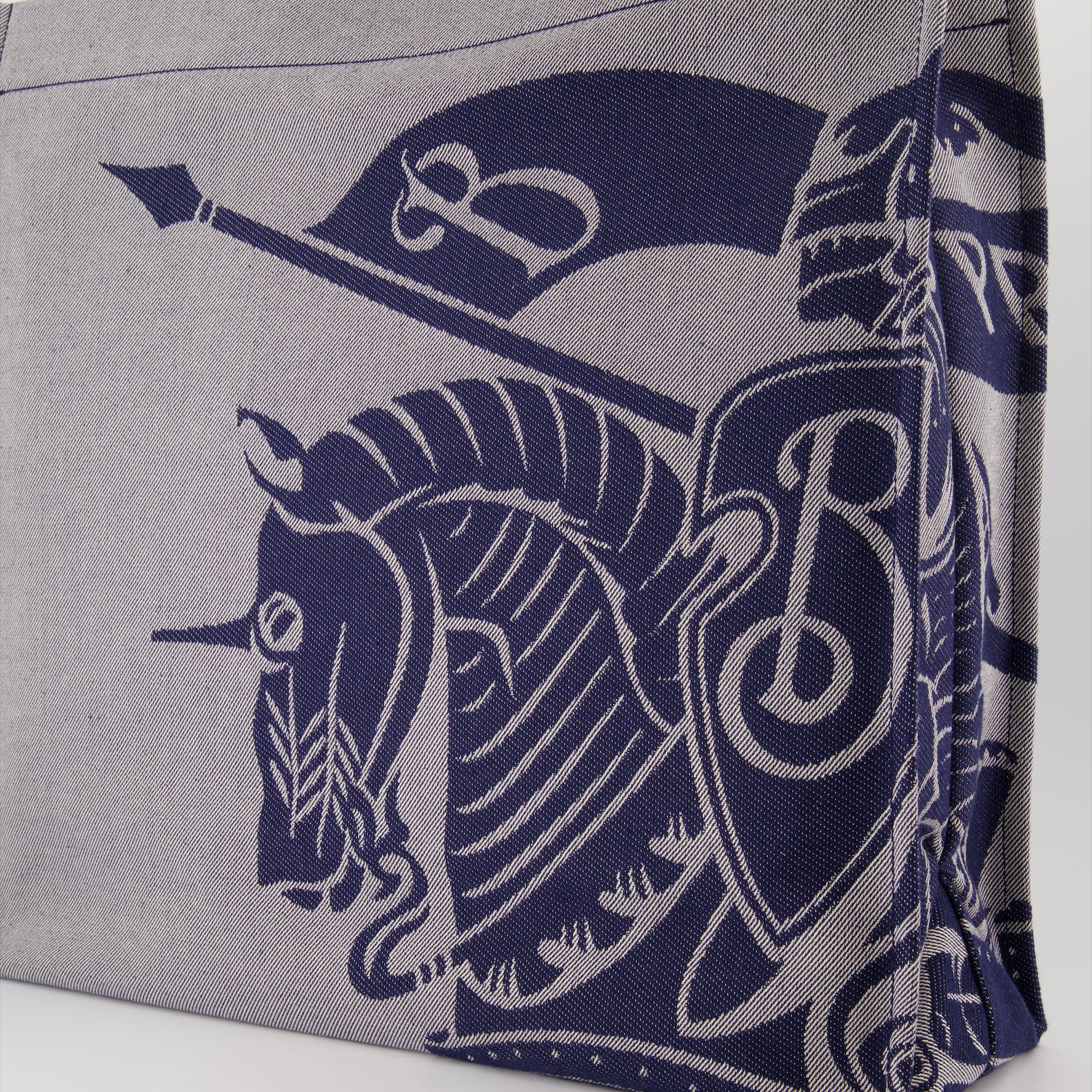 Borse tote Sac cabas EKD cavalier Burberry Grigio Homme