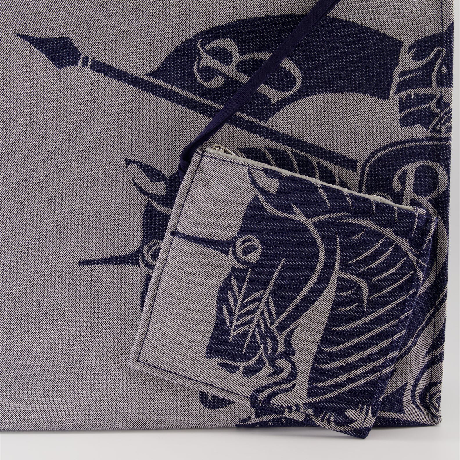 Borse tote Sac cabas EKD cavalier Burberry Grigio Homme