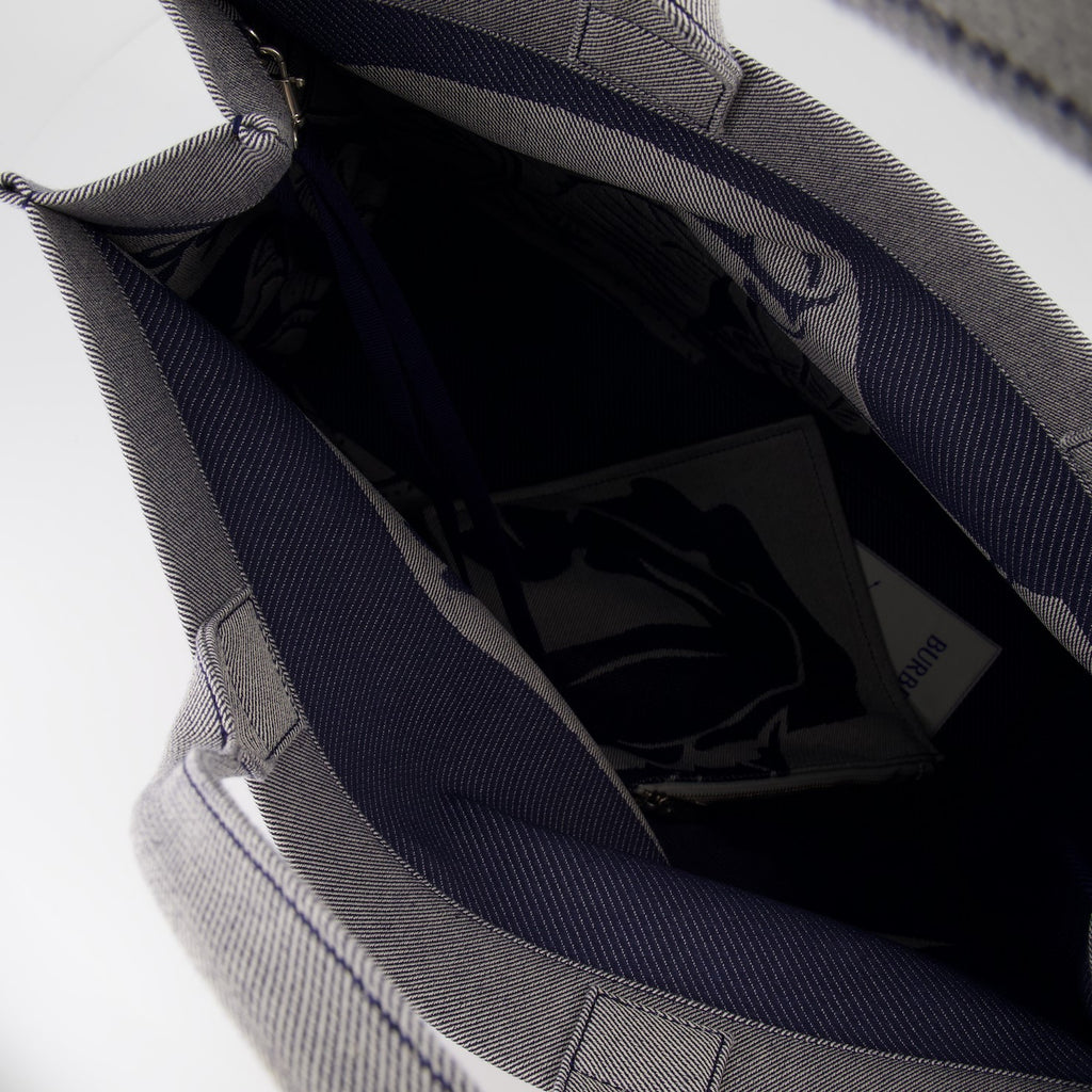 Borse tote Sac cabas EKD cavalier Burberry Grigio Homme