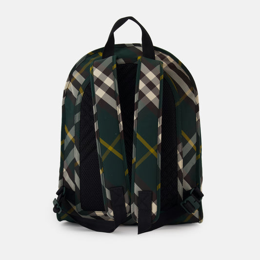 Plaid Shield Backpack