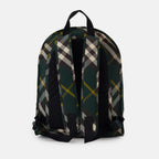 Sacs à dos Sac à dos Bouclier à carreaux Burberry Vert Homme