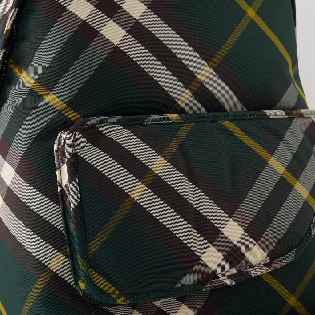 Sacs à dos Sac à dos Bouclier à carreaux Burberry Vert Homme