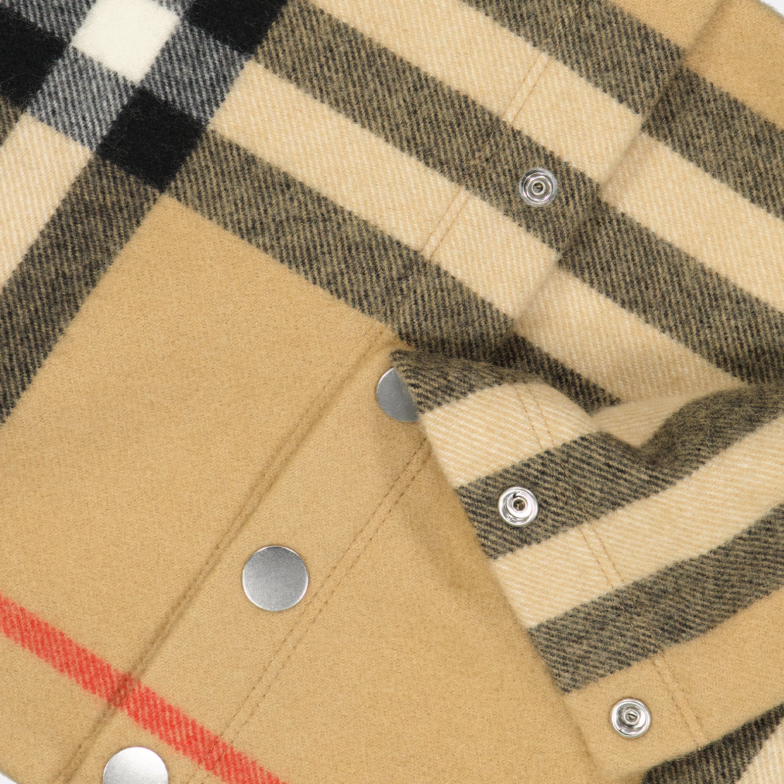 Bufandas y guantes Col en cachemire Burberry Marrón Unisexo