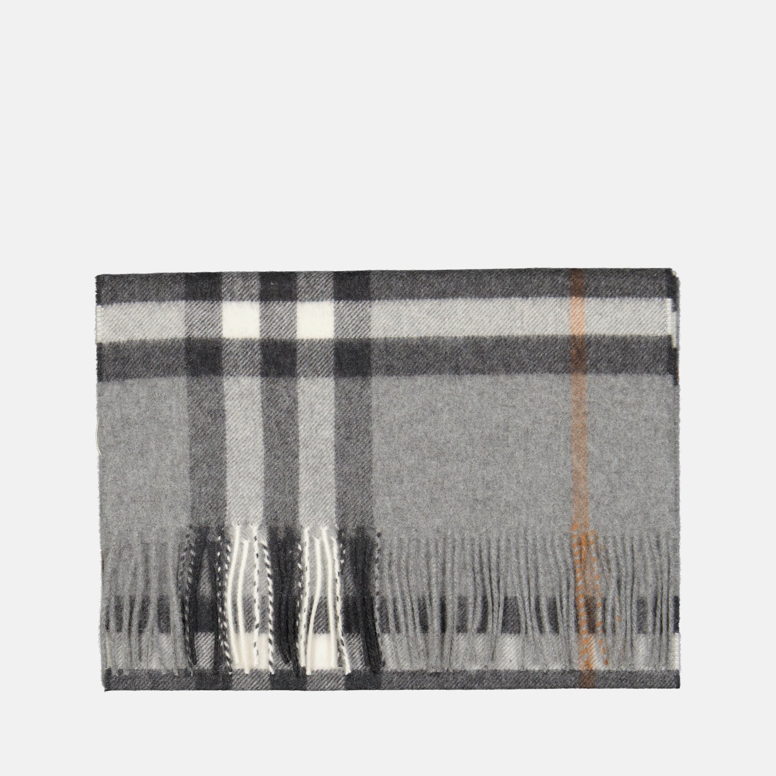 Scarves and gloves Cashmere scarf Burberry Gray Unisex