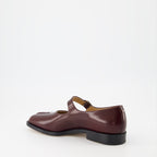 Chaussures plates Derbies Mary-Janes Maison Margiela Bordeaux Femme