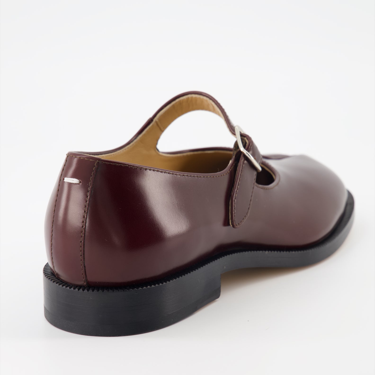 Chaussures plates Derbies Mary-Janes Maison Margiela Bordeaux Femme