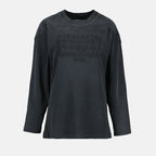 Sweatshirts Numbered sweatshirt Maison Margiela Black Women