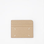 Kleine lederwaren Porte-cartes Four Stitches Maison Margiela Beige Femme