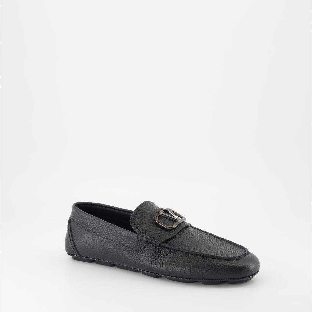 Loafer Mocassins VLogo Valentino Garavani Schwarz Homme