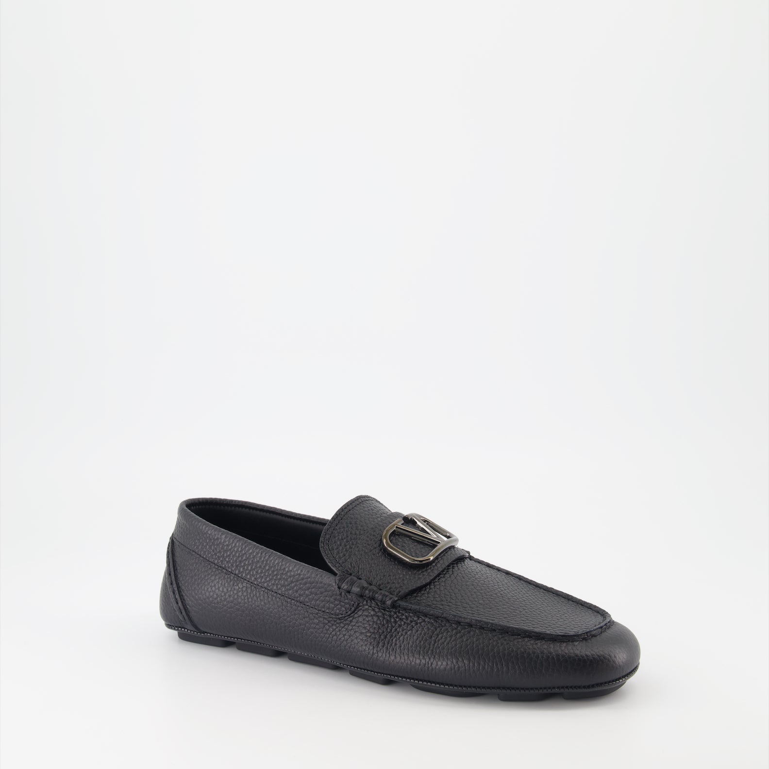 Loafer Mocassins VLogo Valentino Garavani Schwarz Homme