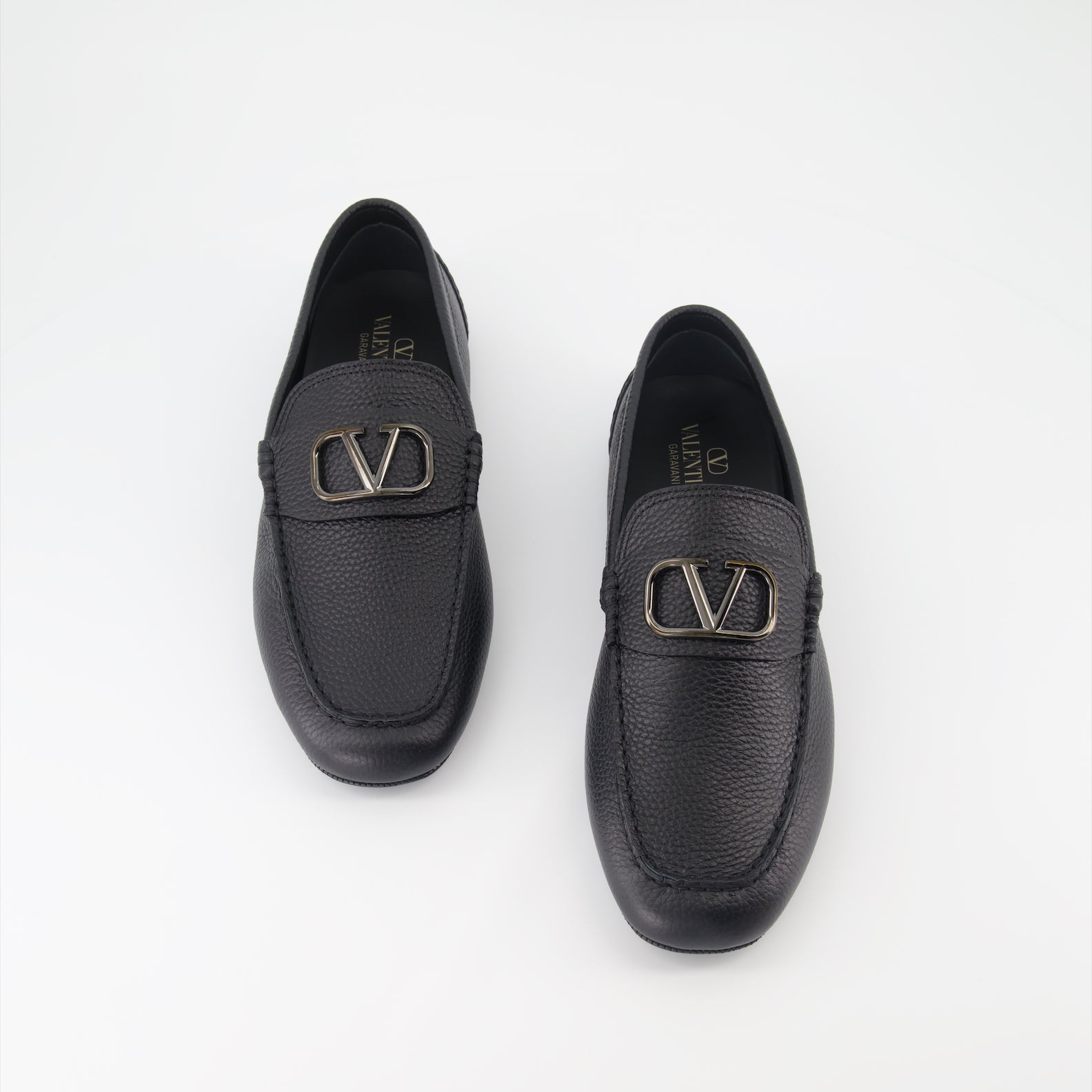 Loafer Mocassins VLogo Valentino Garavani Schwarz Homme
