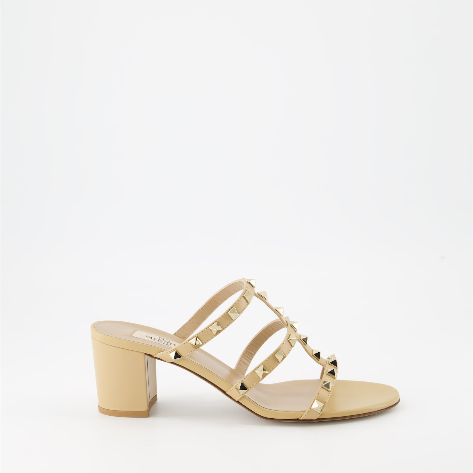 Mules Rockstud à talon