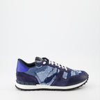 Sneakers Baskets Rockrunner Valentino Garavani Blu scuro Homme