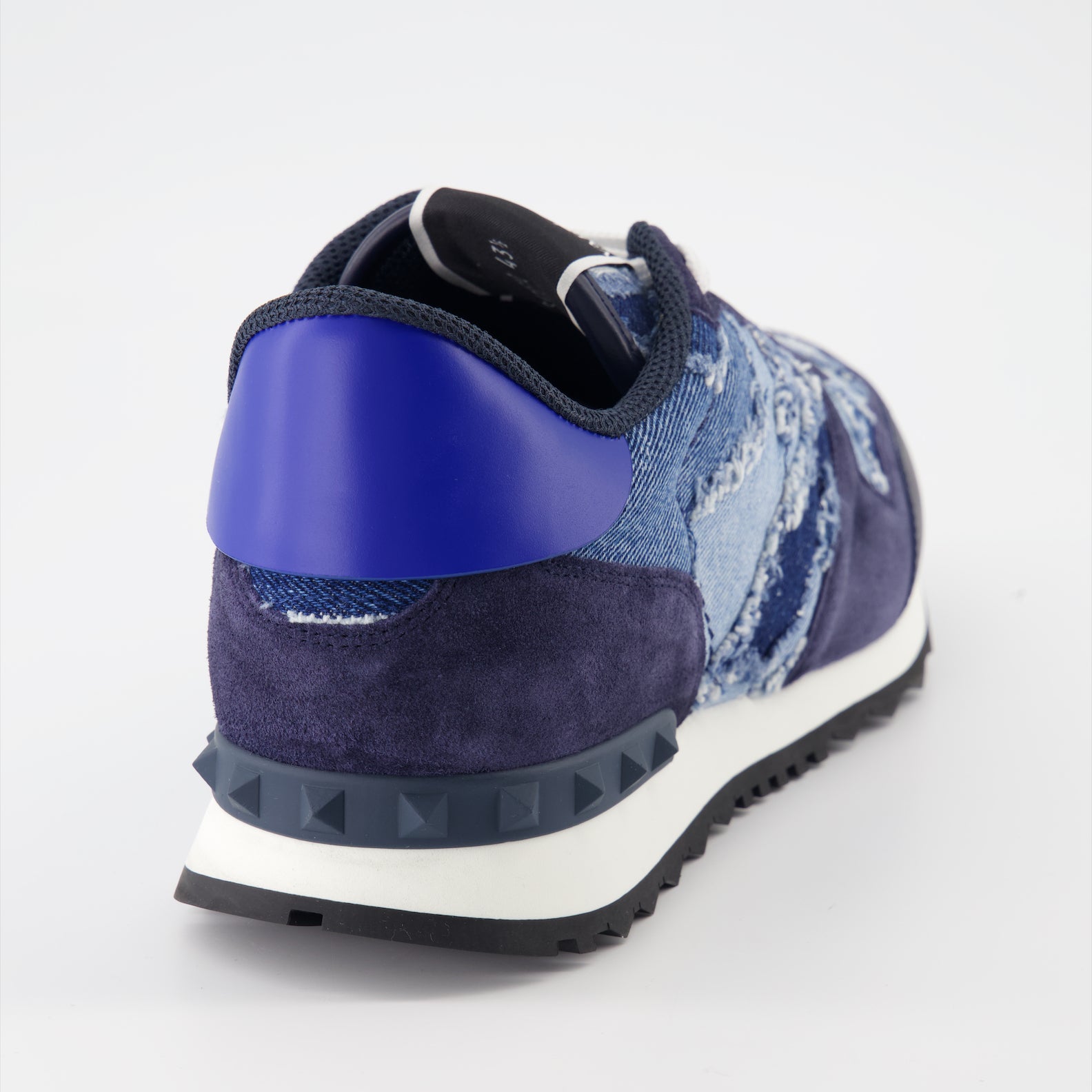 Tênis Baskets Rockrunner Valentino Garavani Azul escuro Homme