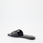 Open shoes VLogo slides Valentino Garavani Black Women