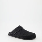 Open shoes Monogram Canvas Clogs Valentino Garavani Black Man