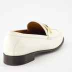 Mocassins Mocassins VLogo Signature en cuir lisse Valentino Garavani Blanc Femme