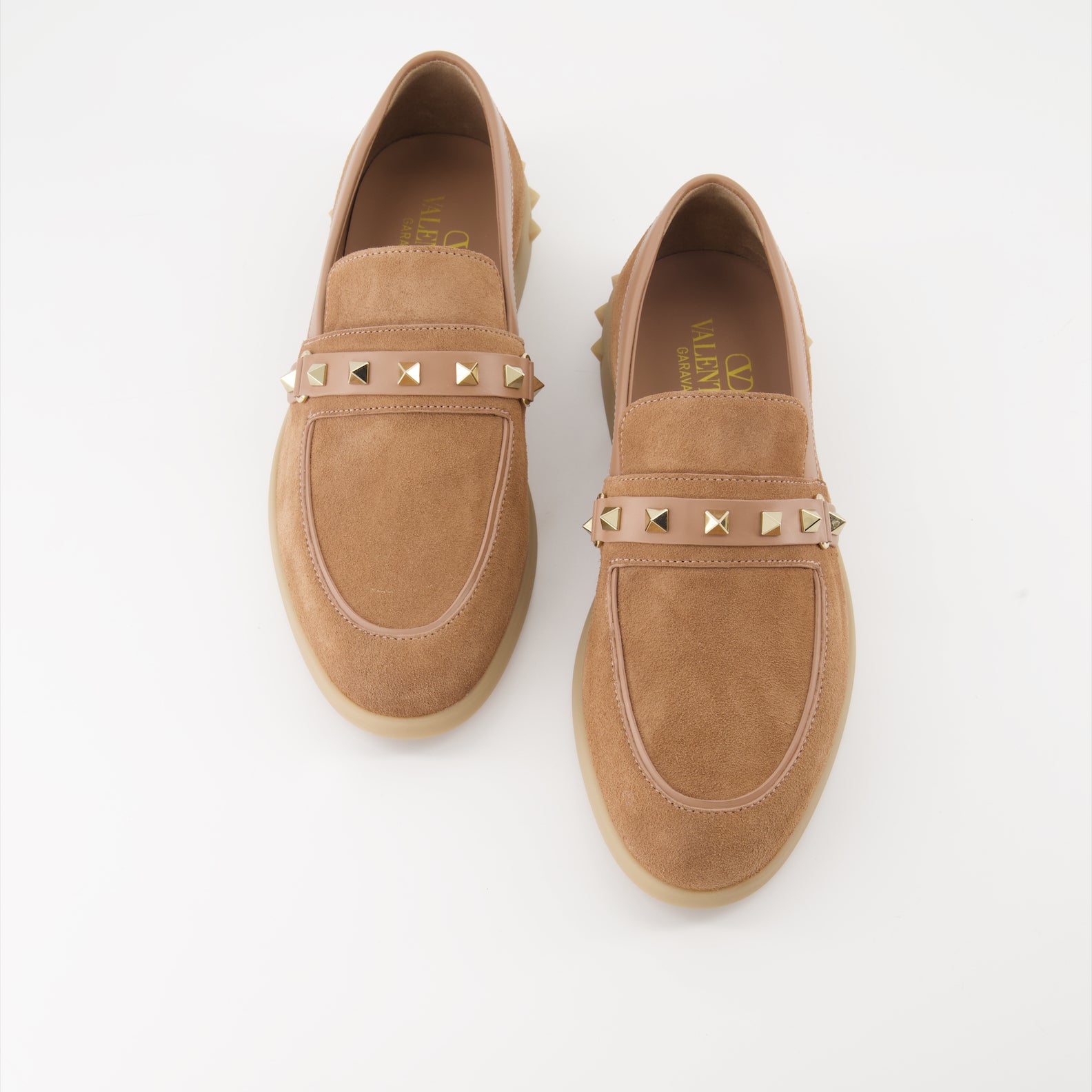 Loafer Mocassins Leisure Flows Valentino Garavani Braun Femme