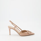 Pumps Escarpins VLogo Valentino Garavani Beige Femme