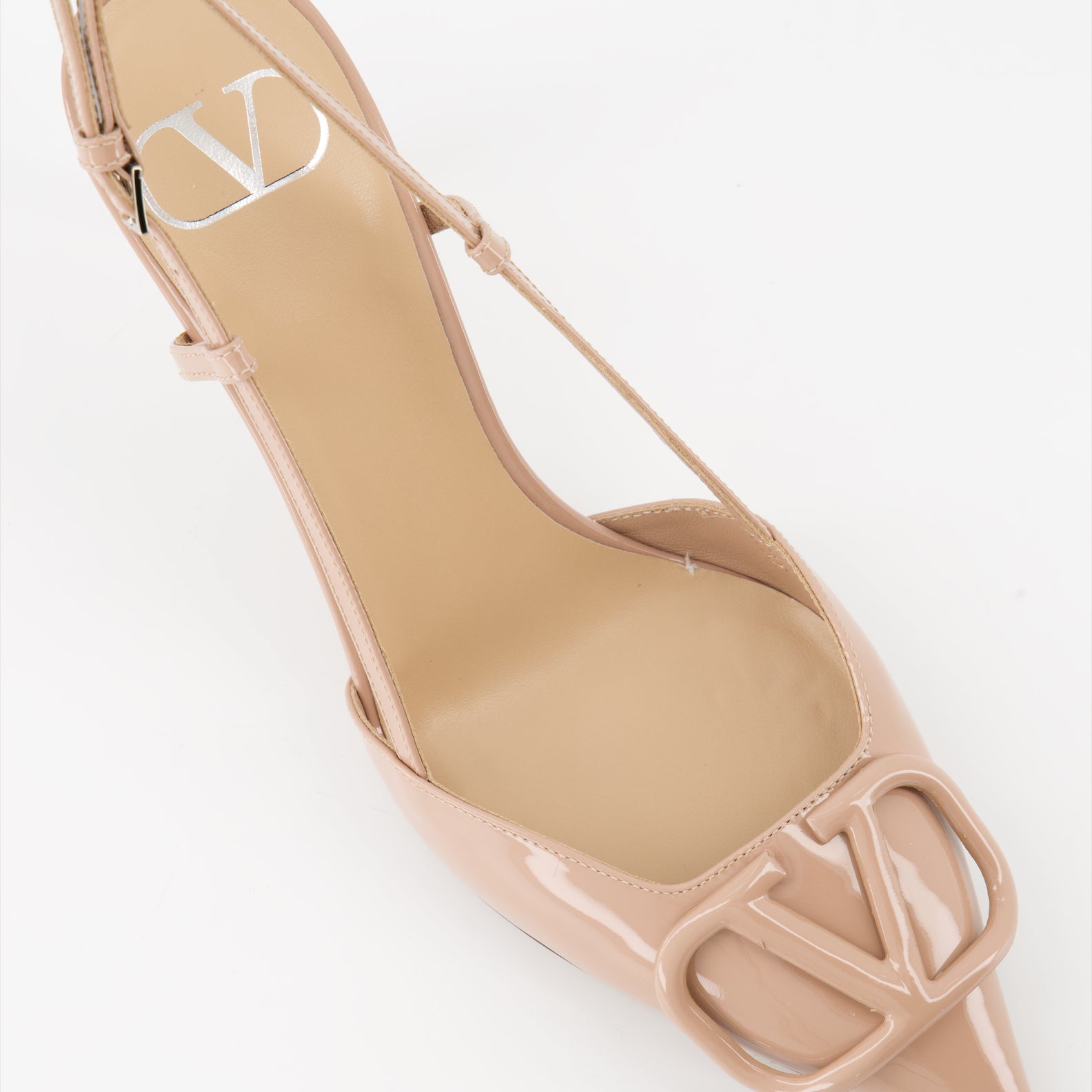 Pumps Escarpins VLogo Valentino Garavani Beige Femme