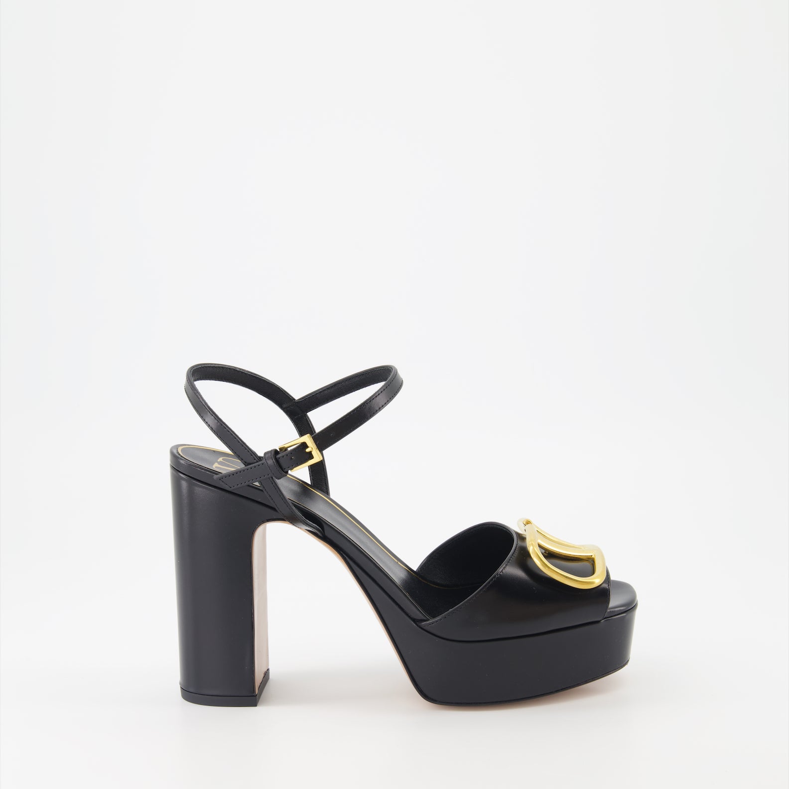 VLogo heeled sandals