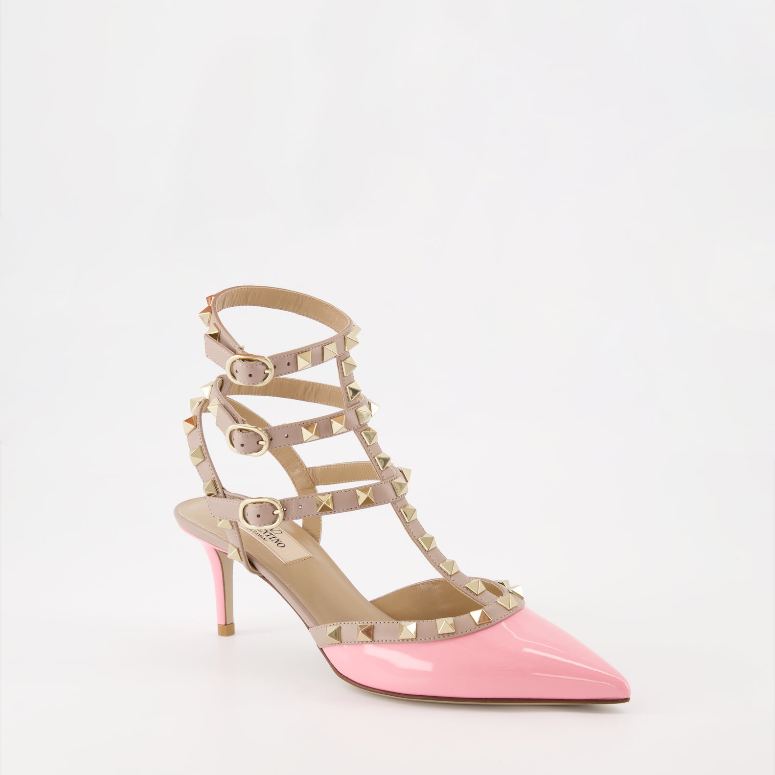 Pumps Escarpins Rockstud Valentino Garavani Rosa Femme