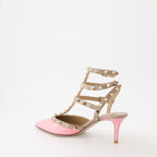 Pumps Escarpins Rockstud Valentino Garavani Rosa Femme