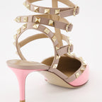 Pumps Escarpins Rockstud Valentino Garavani Rosa Femme