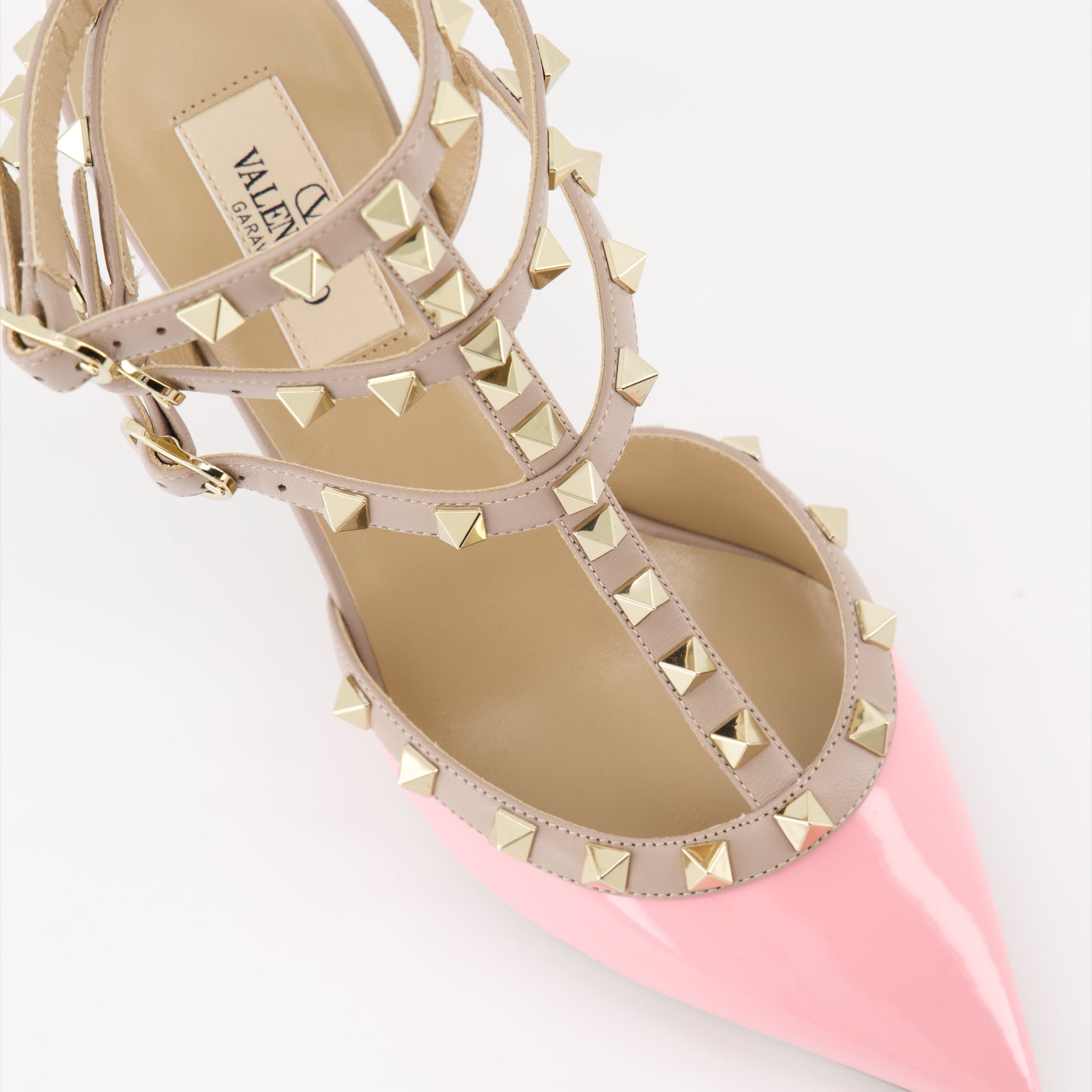 Pumps Escarpins Rockstud Valentino Garavani Rosa Femme