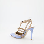 Heels Rockstud pumps Valentino Garavani Blue Women