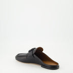 Chaussures ouvertes Mocassins sabot VLogo Valentino Garavani Noir Homme