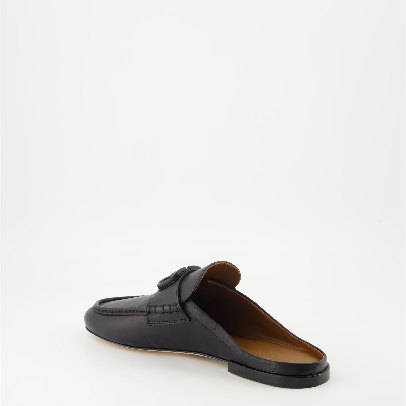 Chaussures ouvertes Mocassins sabot VLogo Valentino Garavani Noir Homme